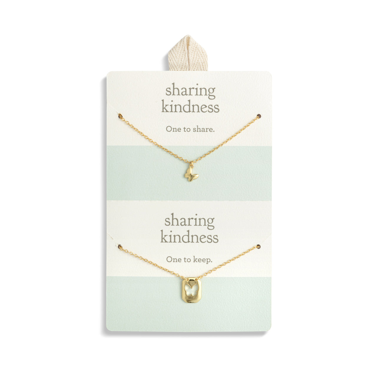 Demdaco Sharing Kindness Butterfly Necklaces