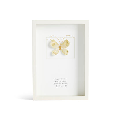 Demdaco Remembrance Butterfly Quote Wall Art