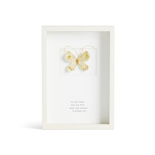 Demdaco Remembrance Butterfly Quote Wall Art