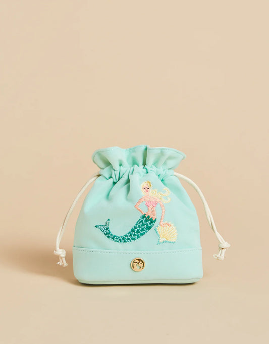 Spartina 449 Keepsake Drawstring Mermaid Shell Seafoam