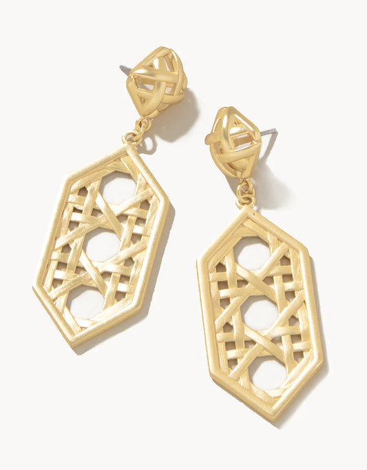 Spartina 449 Cane Drop Earrings