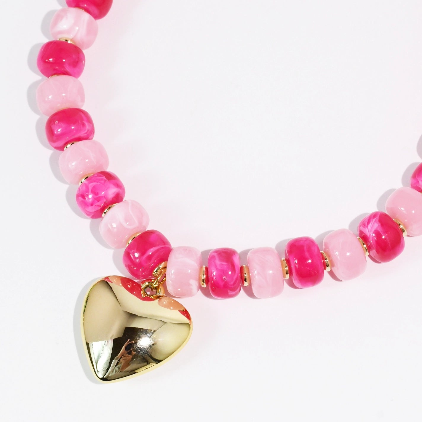 Treasure Jewels Beloved Necklace Pink