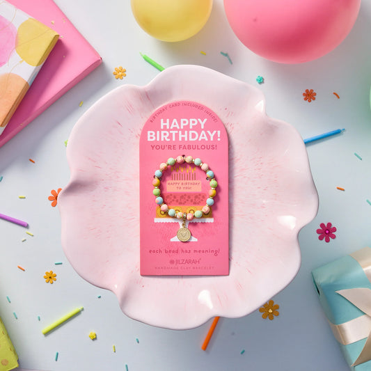 Jilzarah Happy Birthday Cheers Bracelet