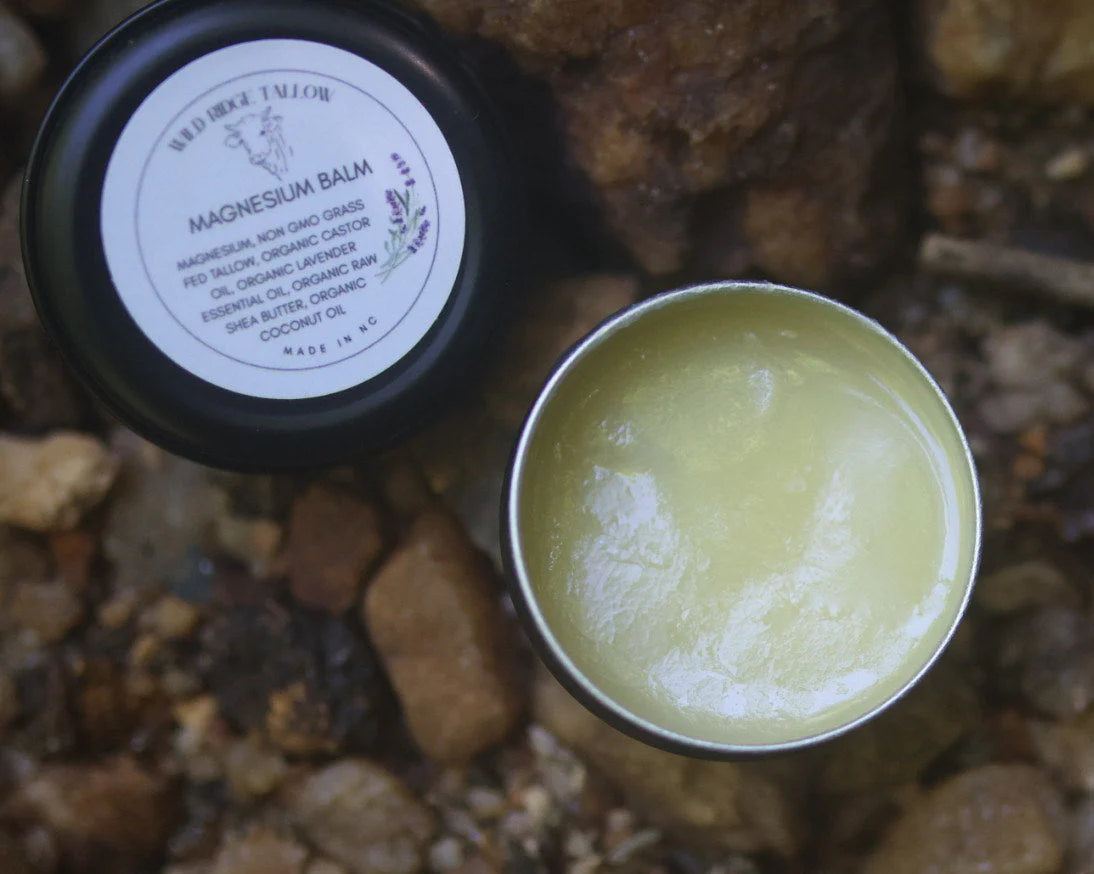 Wild Ridge Tallow Magnesium Balm 1oz Tin