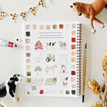 Emily Lex Studio Farm Watercolor Workbook