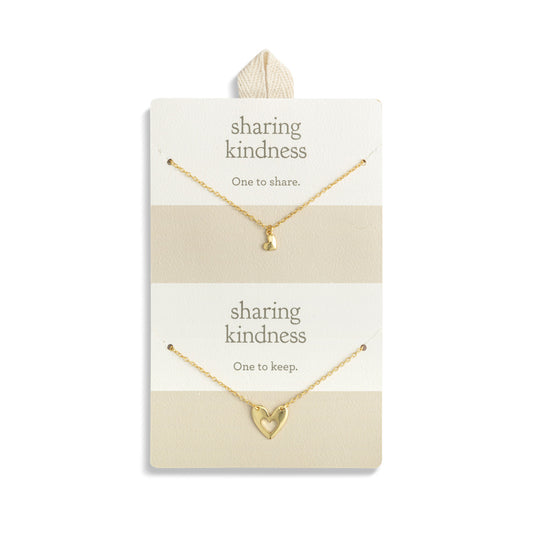 Demdaco Sharing Kindness Heart Necklaces