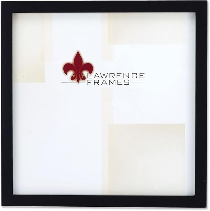 Lawrence Frames 12X12 Black Wood Picture Frame