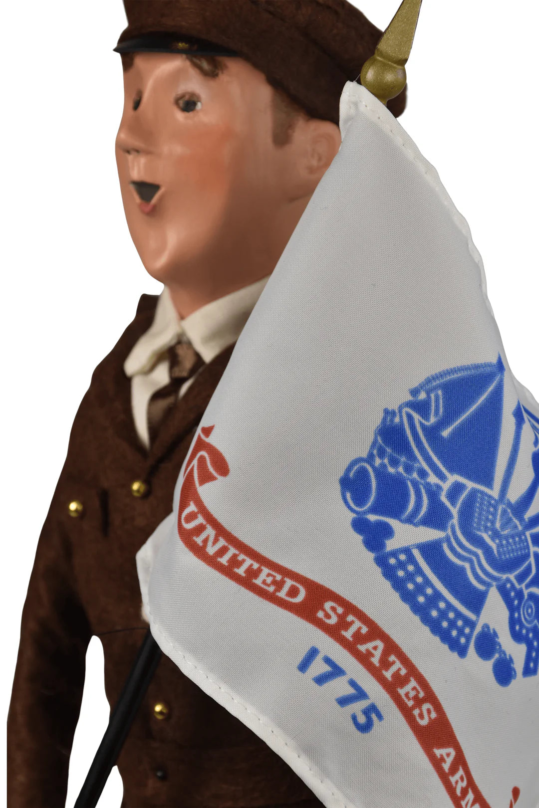 Byer's Choice Army Man With Flag