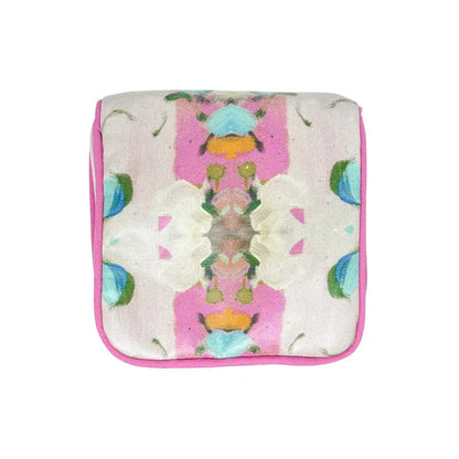 Laura Park Designs Monet's Garden Pink Jewelry Case