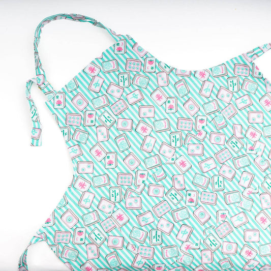 8 Oak Lane Apron - Mahjong Stripe