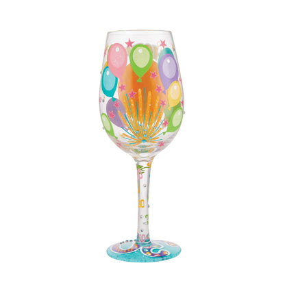Lolita Happy 30th Birthday Wine Glass