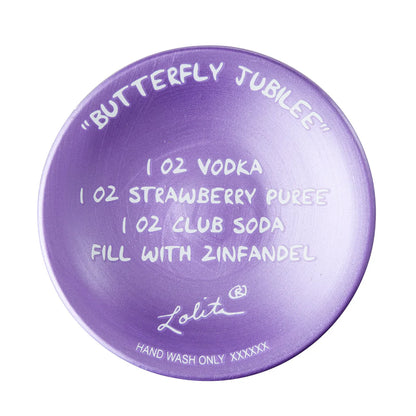 Lolita Butterfly Jubilee Wine Glass