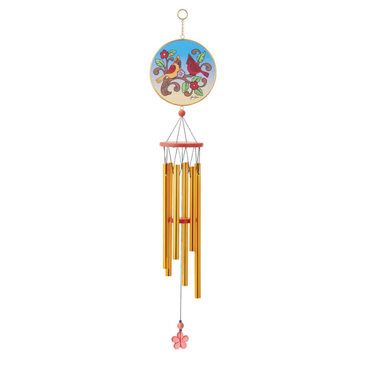 Jim Shore Cardinals Wind Chime