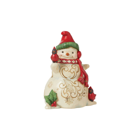 Jim Shore "Hello Friend" Snowman Figurine