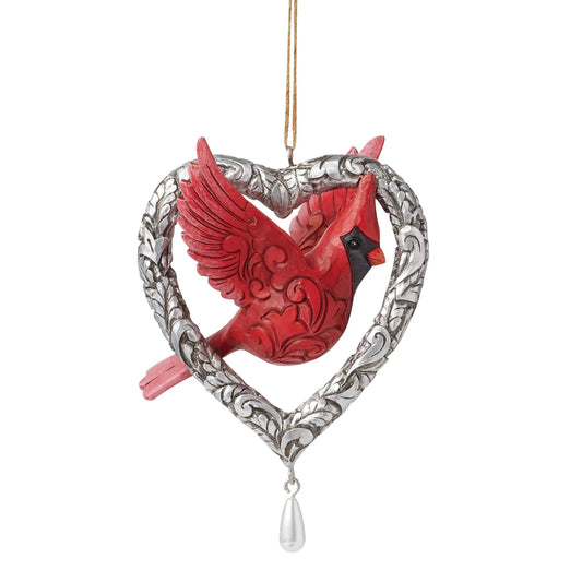 Jim Shore Caring Cardinal Forever in my Heart