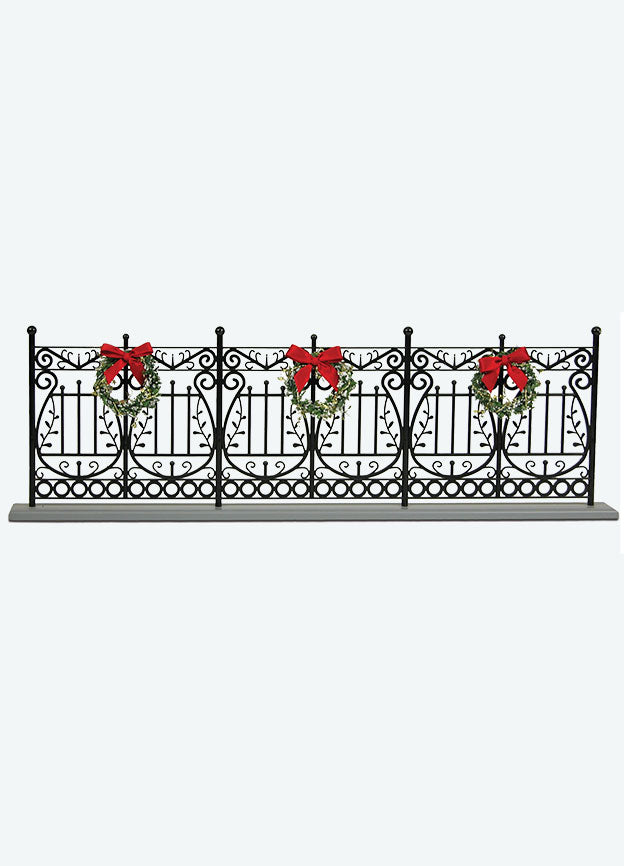 Byer's Choice Wrought Iron Fence