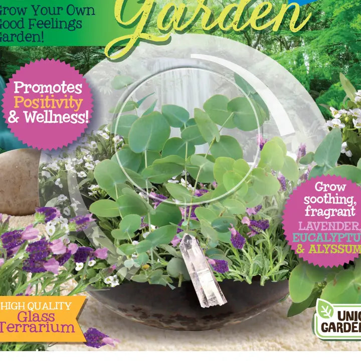 Silver Circle Crystal Glass Garden