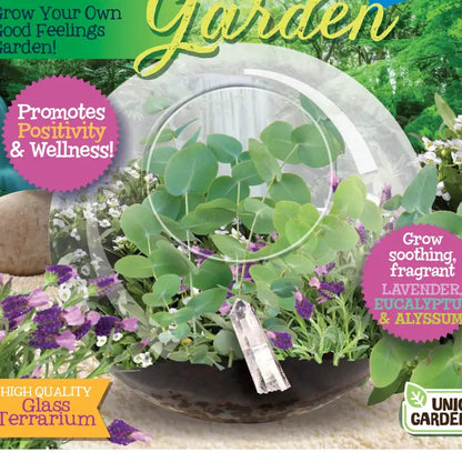 Silver Circle Crystal Glass Garden