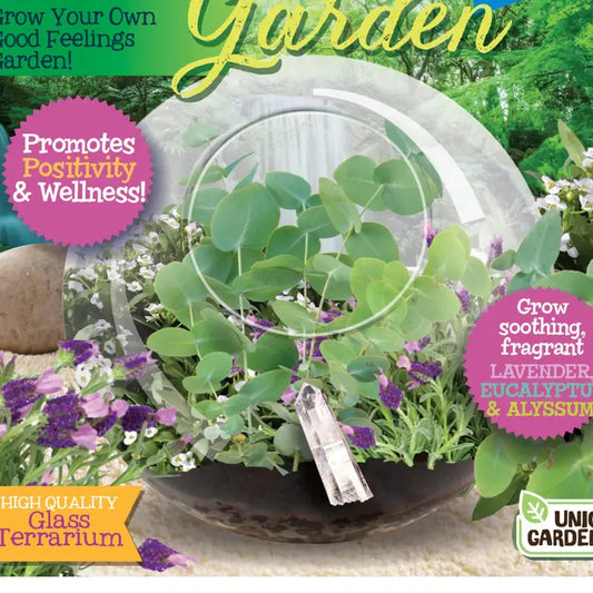 Silver Circle Crystal Glass Garden