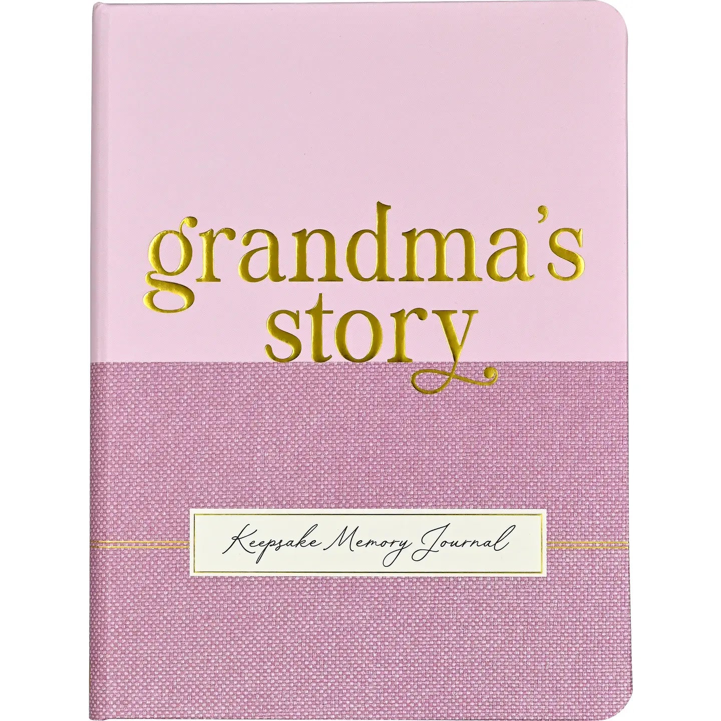 Grandma's Story Keepsake Memory Journal