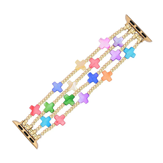 Cape Diablo Chakra Cross Stretch Apple Watch Strap