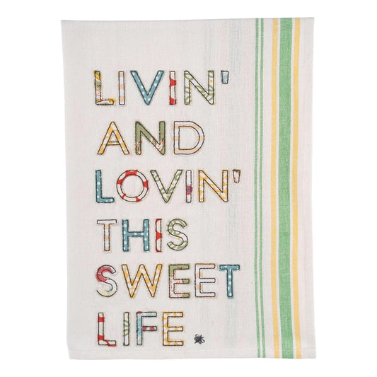 Glory Haus Sweet Life Tea Towel