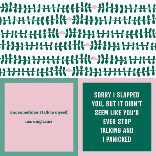 Drinks on Me Talk to Self Napkin