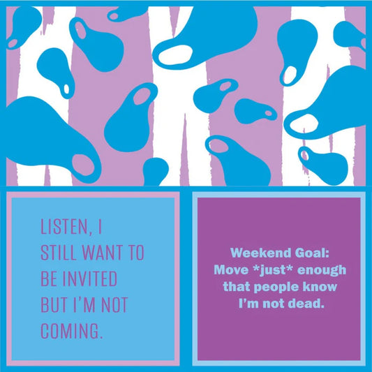 Drinks on Me Weekend Goal Napkin