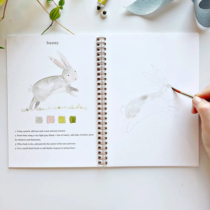 Emily Lex Studio Animals Watercolor Workbook