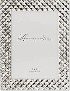 Lawrence Frames 5X7 Diamond Polished Silver