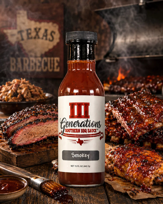 3 Generations BBQ Sauce Smokey BBQ Sauce