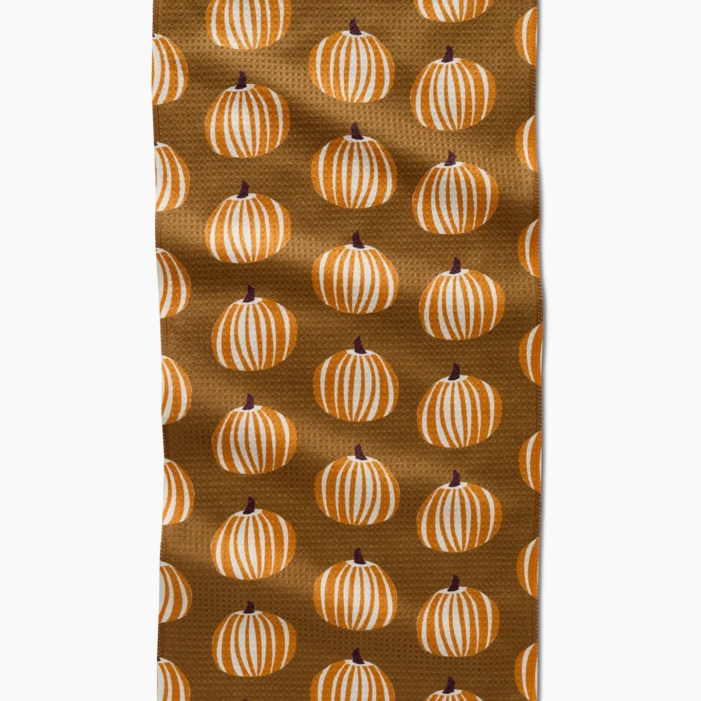 Geometry Dancing Pumpkin Bar Towel