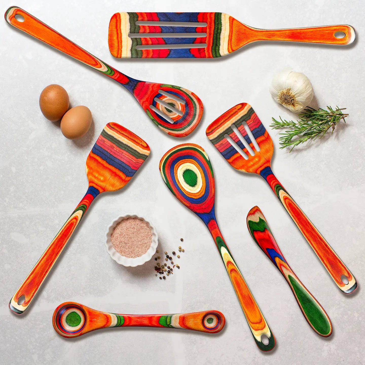 Totally Bamboo Baltique 7 Piece Utensil Set