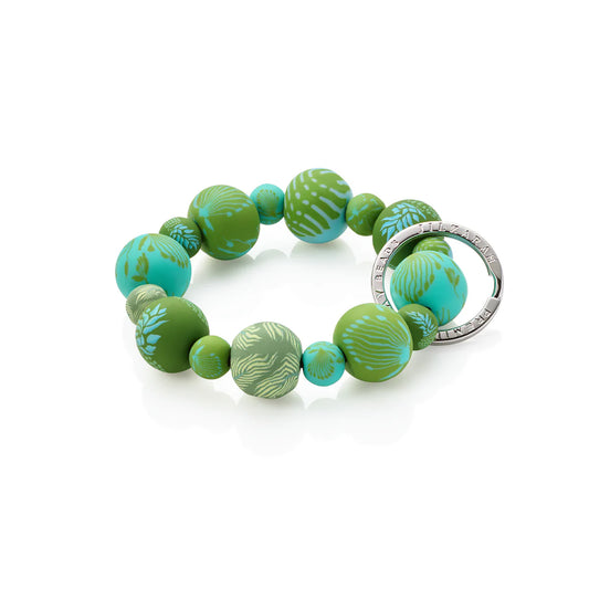 Jilzarah Tropical Green Wrist Key Chain