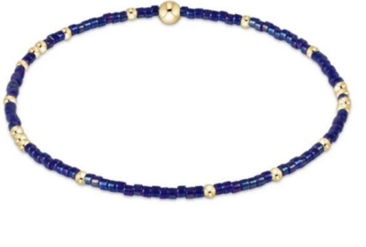Enewton Hope Unwritten Bracelet - Blue Metallic