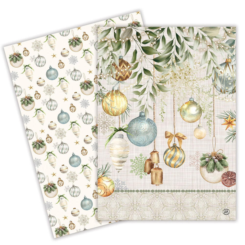 Michel Design Works Peace on Earth Kitchen Towel Set of 2