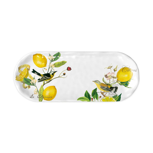 Michel Design Works Lemon Basil Melamine Accent Tray