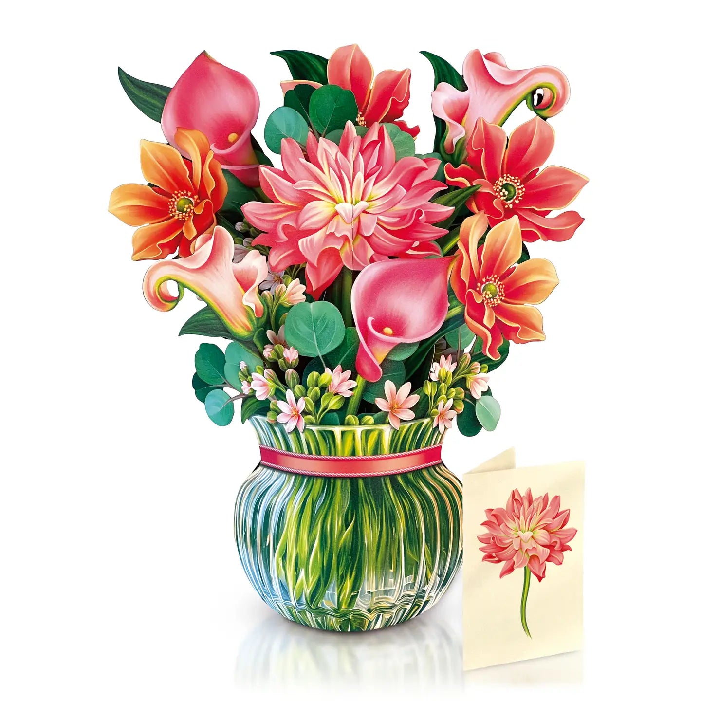 Freshcut Paper Pop-up Dear Dahlia Greeting Card