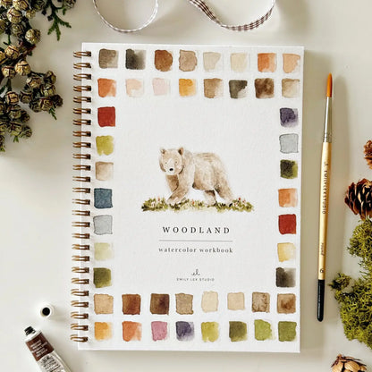 Emily Lex Studio Woodland Watercolor Workbook