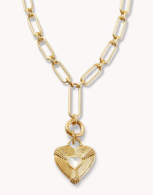Spartina 449 Always Charm Necklace Gold