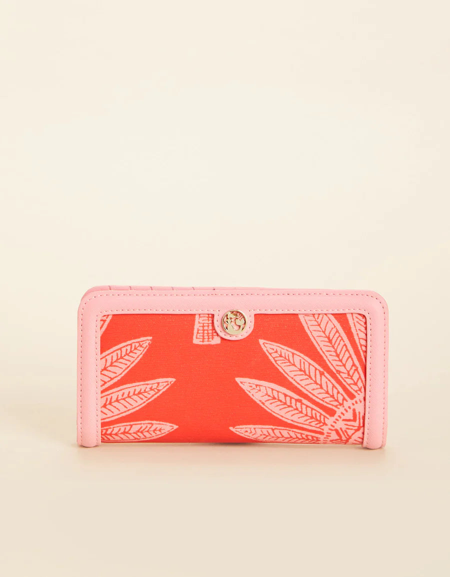 Spartina 449 Small Snap Wallet Palmetto Frond