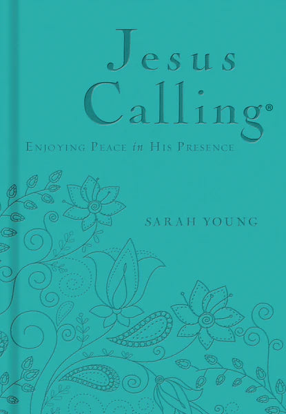 Jesus Calling Teal with Scripture References: Enjoying Peace in His Presence