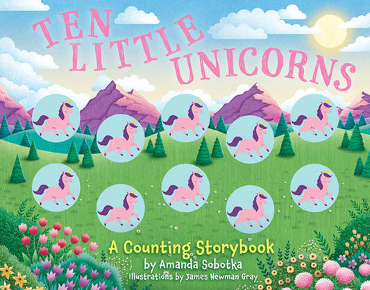 Ten Little Unicorns Counting Book