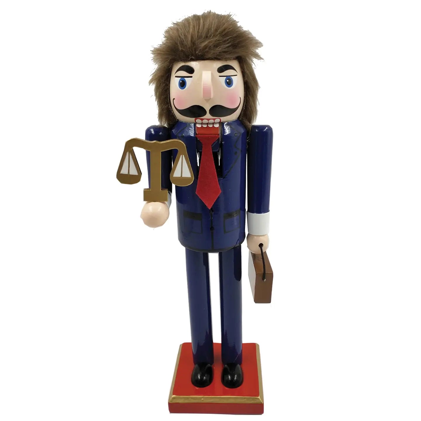 Santa's Workshop 14" Lawyer Nutcracker