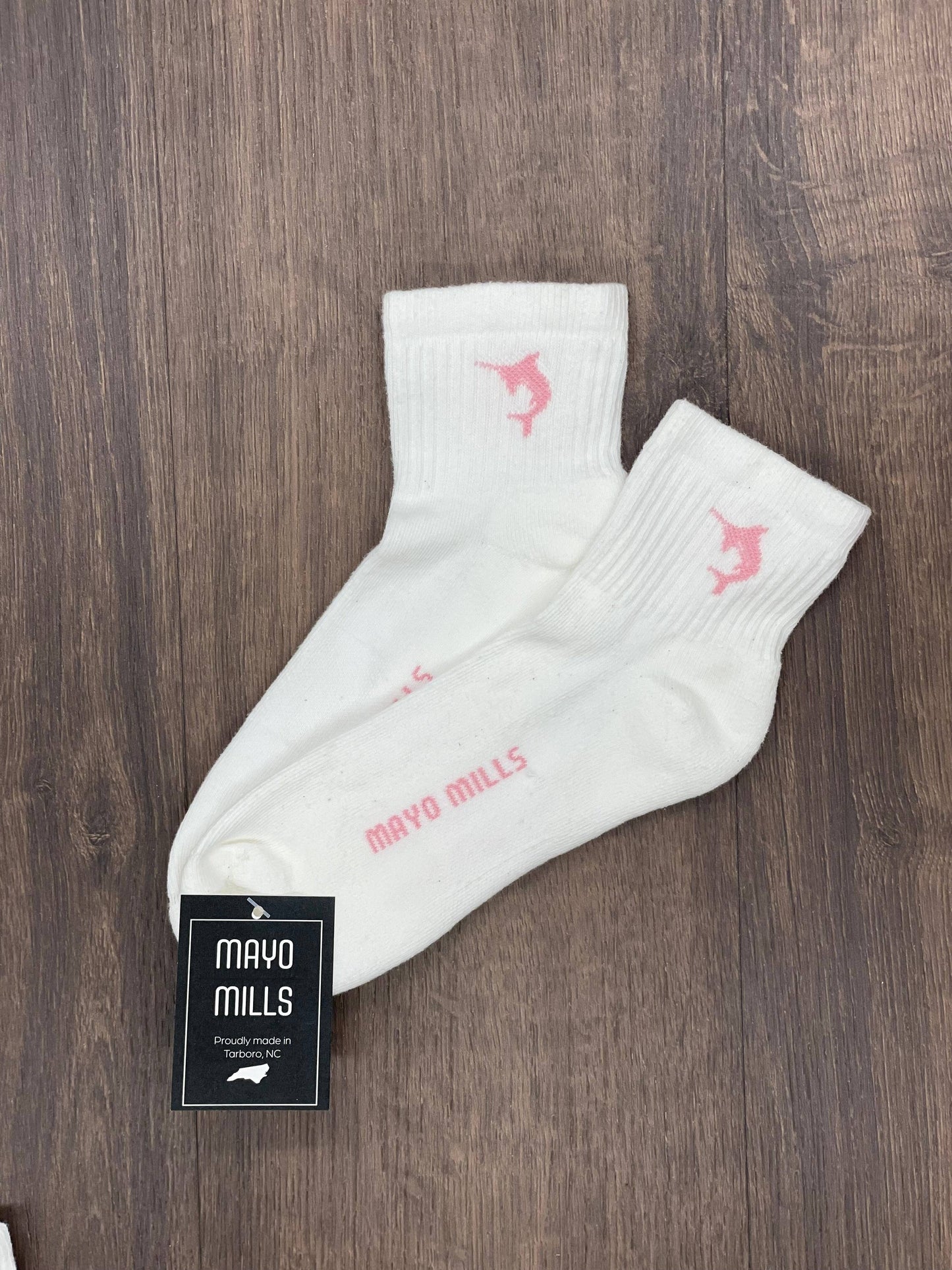 Mayo Mills Marlin Quarter Crew Sock