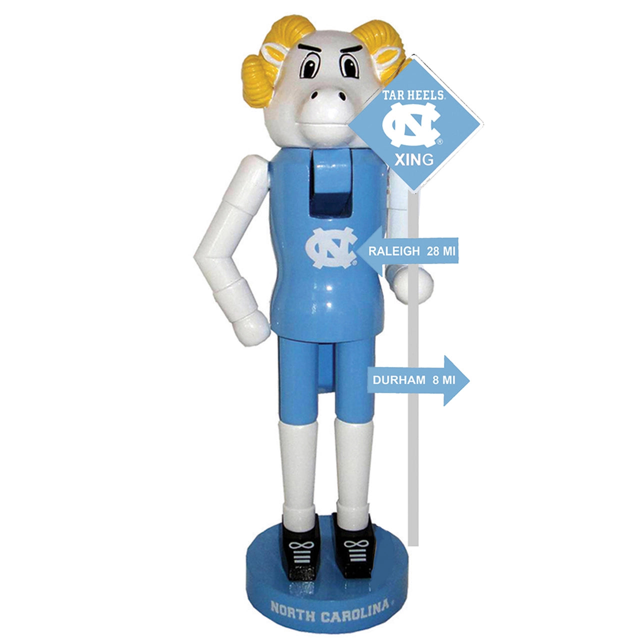 Santa's Workshop 12" UNC Rivalry Nutcracker