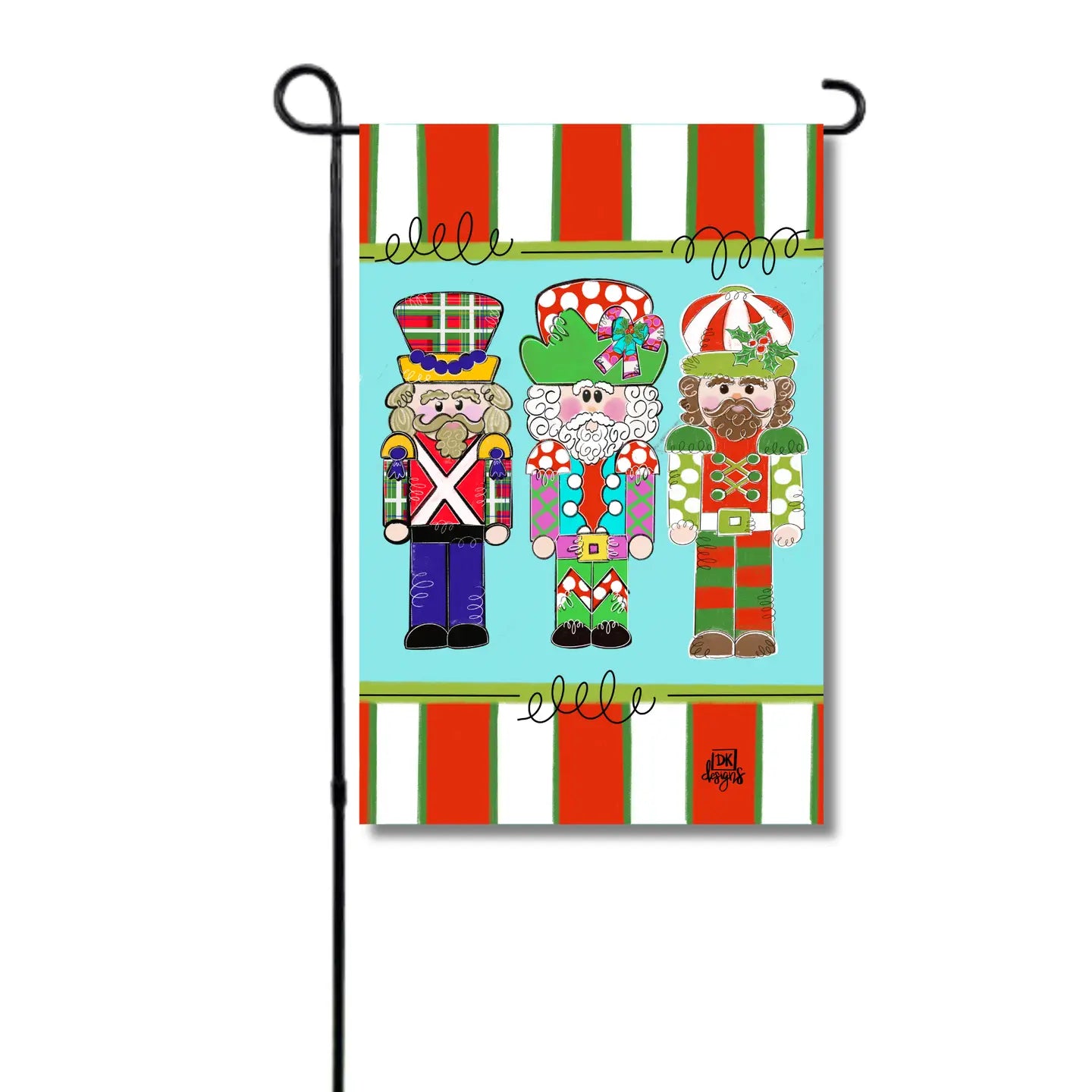 DK Designs Garden Glam Outdoor Garden Flag