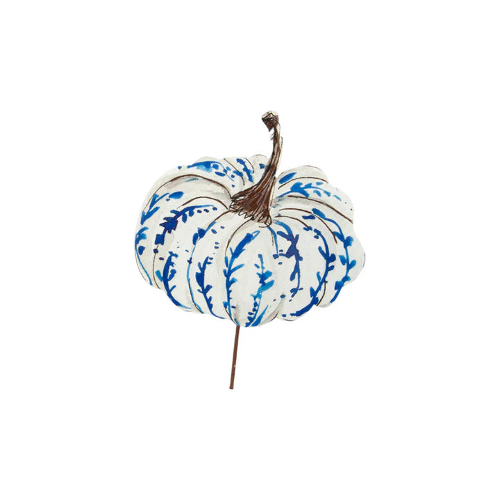 The Round Top Collection Beck's Blue & White Pumpkins