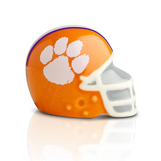 Nora Fleming Clemson Helmet Mini