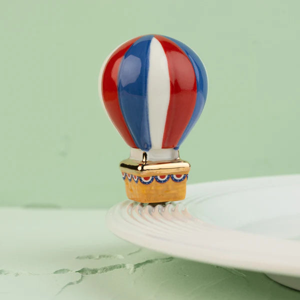 Nora Fleming Red, White and Balloon Mini